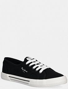 Tenisówki Pepe Jeans  czarne damskie PLS31287.999