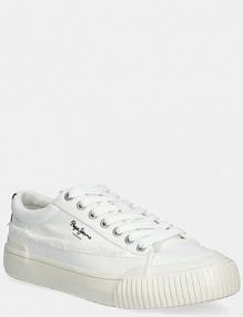 Tenisówki Pepe Jeans  białe damskie PLS31589