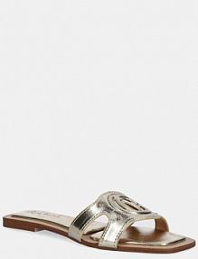 Klapki Pepe Jeans  złote damskie PLS90695