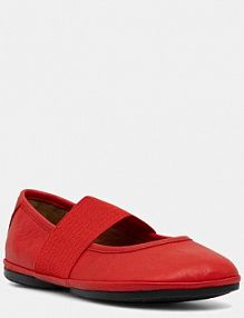Baleriny Camper  czerwone damskie 21595.258