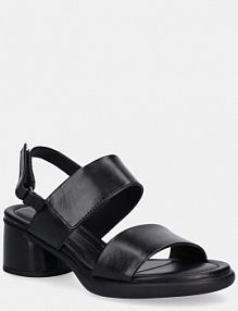 Sandały na słupku ECCO  czarne 222763.01001