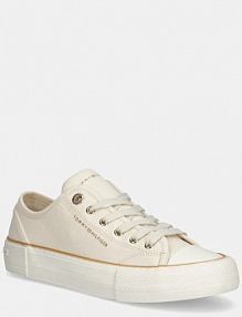 Tenisówki Tommy Hilfiger  beżowe dziecięce T3A9.33733.35.40