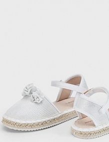Espadryle Mayoral  białe dziecięce 45646.46A.Kids.PPYA