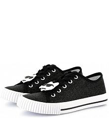 Tenisówki Karl Lagerfeld  czarne dziecięce Z30368.36.39