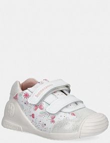 Półbuty Biomecanics  białe dziecięce 252100.