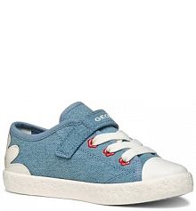 Tenisówki Geox  niebieskie dziecięce J554NC.00013.24.27