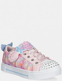 Tenisówki Skechers  różowe dziecięce 314824L