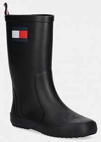 Kalosze Tommy Hilfiger  czarne dziecięce T3XC.33923.24.34