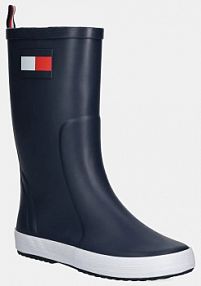 Kalosze Tommy Hilfiger  granatowe dziecięce T3XC.33923.35.39