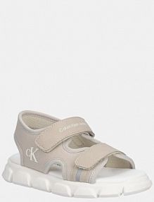 Sandały Calvin Klein Jeans  beżowe dziecięce V1B2.83022