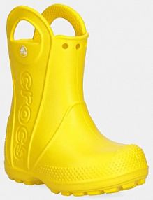 Kalosze Crocs  żółte dziecięce 211056..HANDLE.IT.