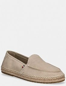 Espadryle Tommy Hilfiger  beżowe męskie FM0FM05392