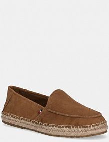 Espadryle Tommy Hilfiger  brązowe męskie FM0FM05392