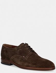 Półbuty sznurowane Tommy Hilfiger  brązowe męskie FM0FM05377