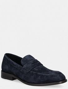 Mokasyny Boss  granatowe męskie 50541729.401