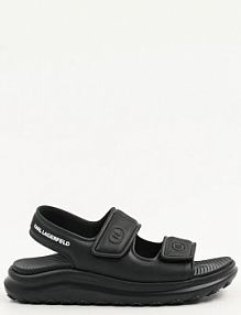 Sandały Karl Lagerfeld  czarne męskie KL77015.V00