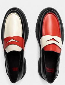 Mokasyny Camper  czarne męskie K100633.038