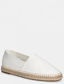 Espadryle Calvin Klein  białe męskie HM0HM01808