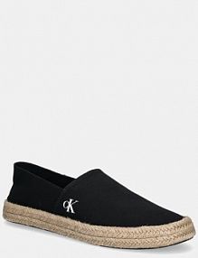 Espadryle Calvin Klein Jeans  czarne męskie YM0YM01251