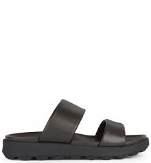 Klapki Geox  brązowe męskie U45GWA.00085.C6006