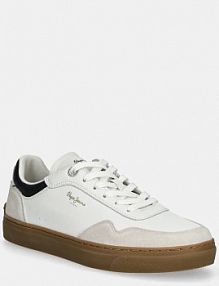Sneakersy Pepe Jeans  beżowe męskie PMS00046