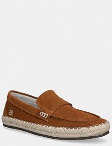 Espadryle Pepe Jeans  brązowe męskie PMS10337