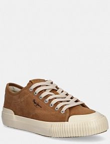 Tenisówki Pepe Jeans  brązowe męskie PMS31074