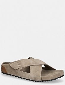 Klapki Pepe Jeans  beżowe męskie PMS90124