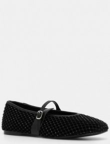 Baleriny Steve Madden  czarne damskie SM11003539.001