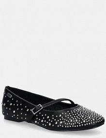 Baleriny Pepe Jeans  czarne damskie PLS10425