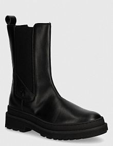 Botki Calvin Klein Jeans  czarne dziecięce V4A5.81034.35.39