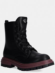 Trapery Calvin Klein Jeans  czarne dziecięce V3A5.81017.35.39