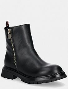 Botki Tommy Hilfiger  czarne dziecięce T3A5.33566.