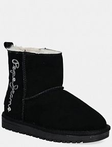 Śniegowce Pepe Jeans  czarne dziecięce PGS50199