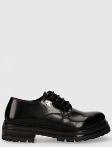 Półbuty Calvin Klein Jeans  czarne dziecięce V4A4.80697