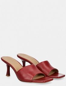 Klapki na szpilce Answear.LAB  czerwone V1562.76.1