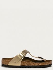 Japonki Birkenstock  złote damskie 1016108