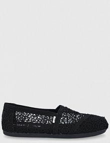 Espadryle TOMS  czarne damskie 10016254