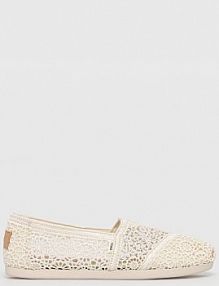 Espadryle TOMS  beżowe damskie 10016241