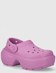 Klapki Crocs  fioletowe damskie 209347.6WQ