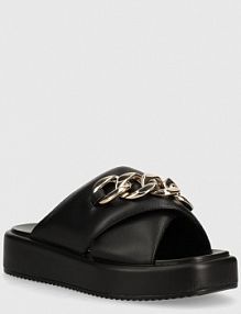 Klapki Buffalo  czarne damskie 1602227.BLK