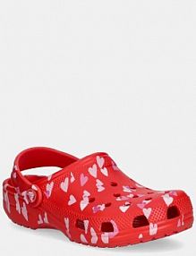 Klapki Crocs  czerwone dziecięce 209754..CLASSIC.VD