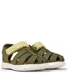 Sandały Camper  zielone dziecięce K800489.K.