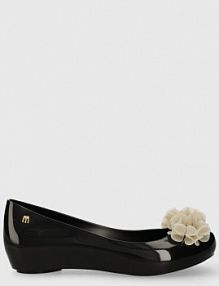 Baleriny Melissa  czarne damskie M.35706.AT266