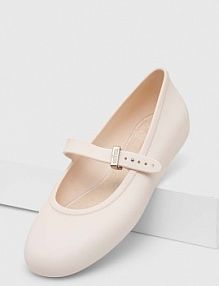 Baleriny Melissa  beżowe damskie M.35785.AX046