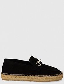Espadryle Love Moschino  czarne damskie JA10592G0IIG0000