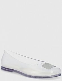 Baleriny Melissa  transparentny damskie M.35880.BA486