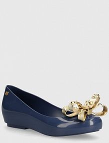 Baleriny Melissa  granatowe damskie M.33778.AJ037