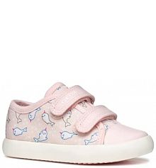 Tenisówki Geox  różowe dziecięce B451MB.000AN.20.23