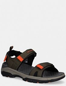 Sandały Skechers  zielone męskie 205112